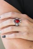 Noticeable Notable - Red Paparazzi Ring