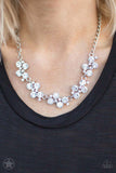 Hollywood Hills - White Paparazzi Necklace - Carolina Bling Boss