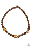 Island Bound - Brown Paparazzi Necklace - Carolina Bling Boss