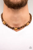 Island Bound - Brown Paparazzi Necklace - Carolina Bling Boss