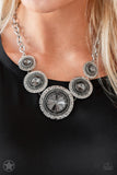 Global Glamour - Silver Paparazzi Necklace - Carolina Bling Boss
