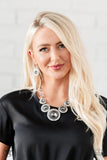 Global Glamour - Silver Paparazzi Necklace - Carolina Bling Boss