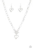 Princeton Princess - White Paparazzi Necklace - Carolina Bling Boss