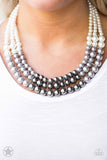 Lady In Waiting - Silver Paparazzi Necklace - Carolina Bling Boss