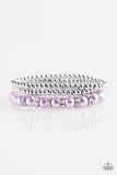 Perfect POSH-ture - Purple Paparazzi Bracelet - Carolina Bling Boss