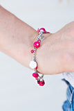 Spoken For - Pink Paparazzi Bracelet