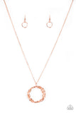 Millennial Minimalist - Copper Paparazzi Necklace