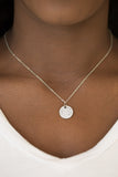 Make Today Glitter - White Paparazzi Necklace - Carolina Bling Boss