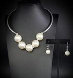 Welcome To Wall Street - White Life Of The Party Exclusive Paparazzi Necklace