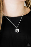 Primrose Path - Silver Paparazzi Necklace - Carolina Bling Boss