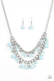 Bridal Party - Blue Paparazzi Necklace - Carolina Bling Boss