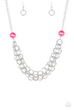 Daring Diva - Pink Paparazzi Necklace