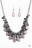 Diva Attitude - Black Paparazzi Necklace - Carolina Bling Boss