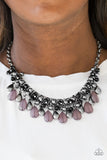 Diva Attitude - Black Paparazzi Necklace - Carolina Bling Boss