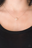 Pleasantly Primrose - Rose Gold Paparazzi Necklace - Carolina Bling Boss