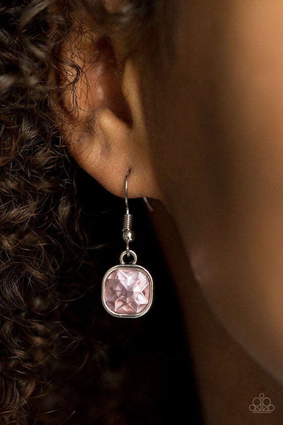 Everlasting Shine - Pink Paparazzi Earrings - Carolina Bling Boss