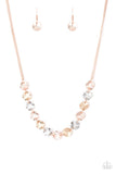 Simple Sheen - Gold Paparazzi Necklace