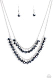 Starlight Sailing - Blue Paparazzi Necklace - Carolina Bling Boss