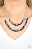 Starlight Sailing - Blue Paparazzi Necklace - Carolina Bling Boss