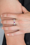 Extra Side Of Elegance - Pink Paparazzi Ring