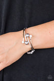 Can Only Go UPSCALE - Silver Paparazzi Bracelet - Carolina Bling Boss