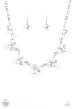 Toast To Perfection - White Paparazzi Necklace - Carolina Bling Boss