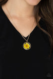 Prairie Promenade - Yellow Paparazzi Necklace