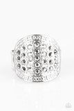 Born To RUNWAY - Silver Paparazzi Ring - Carolina Bling Boss