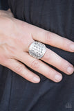 Born To RUNWAY - Silver Paparazzi Ring - Carolina Bling Boss