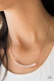 Metro Magnificence - Copper Paparazzi Necklace - Carolina Bling Boss