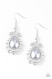 Award Winning Shimmer - Silver Paparazzi Earrings