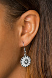 Lily Luau - Silver Paparazzi Earrings - Carolina Bling Boss