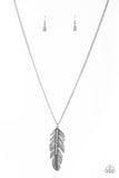 Sky Quest - White Paparazzi Necklace - Carolina Bling Boss
