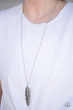 Sky Quest - White Paparazzi Necklace - Carolina Bling Boss