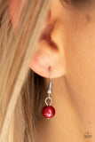 Bold Balancing Act - Red Paparazzi Necklace - Carolina Bling Boss