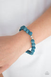 Steady Now - Blue Lava Rock Bracelet - Carolina Bling Boss