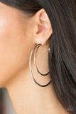 Drop It Like Its HAUTE - Silver Paparazzi Earrings - Carolina Bling Boss