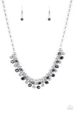 Trust Fund Baby - Blue Paparazzi Necklace - Carolina Bling Boss