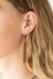 Victorian Virtue - Copper Paparazzi Necklace - Carolina Bling Boss