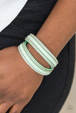 Going For Glam - Green Paparazzi Bracelet - Carolina Bling Boss