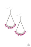 Top To Bottom - Purple Paparazzi Earrings