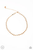 Summer Spotlight - Gold Paparazzi Choker Necklace - Carolina Bling Boss