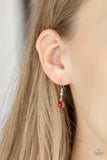 Sparkling Stargazer - Red Paparazzi Necklace - Carolina Bling Boss