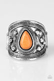 Sonoran Sands - Orange Paparazzi Ring - Carolina Bling Boss