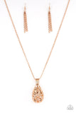 Magic Potions - Rose Gold Paparazzi Necklace - Carolina Bling Boss