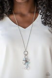 I Will Fly - Blue Paparazzi Necklace - Carolina Bling Boss