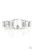 Born To Rule - White Paparazzi Ring - Carolina Bling Boss