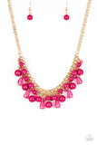 Tour De Trendsetter - Pink Paparazzi Necklace