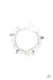 Dazing Dazzle - White Paparazzi Bracelet