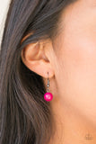 Watch Me Now - Pink Paparazzi Necklace